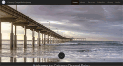 Desktop Screenshot of calvarypointloma.com