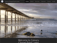 Tablet Screenshot of calvarypointloma.com